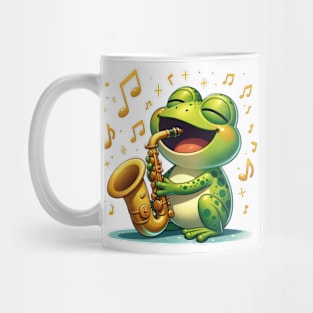 Jazz Frog Mug